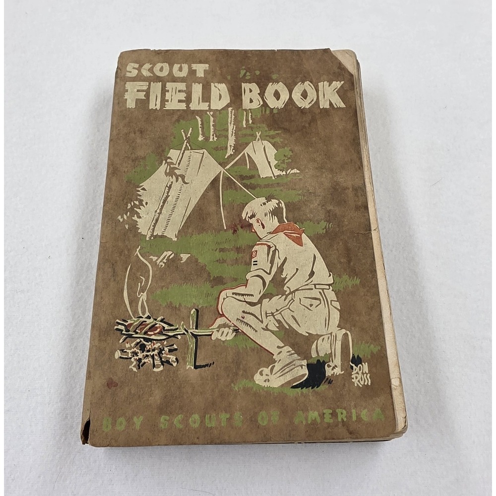 Boy Scouts of America Scout Field Book Manual Ninth Printing 1954 (1948)